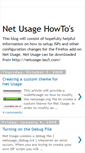 Mobile Screenshot of netusage.blogspot.com