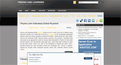 Desktop Screenshot of findlearn.blogspot.com