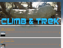 Tablet Screenshot of climbtrek.blogspot.com