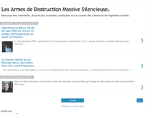 Tablet Screenshot of destructionmassivesilencieuse.blogspot.com