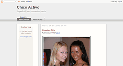 Desktop Screenshot of chicoactivo.blogspot.com