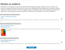 Tablet Screenshot of hotel-andorra.blogspot.com