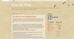 Desktop Screenshot of kanoskiklan.blogspot.com