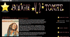 Desktop Screenshot of boogietonightv2.blogspot.com