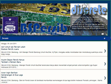 Tablet Screenshot of beritaseputarpersib.blogspot.com