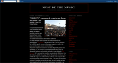 Desktop Screenshot of mustbe-themusic.blogspot.com