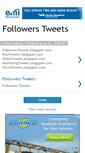 Mobile Screenshot of followerstweets.blogspot.com