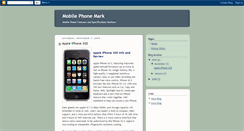 Desktop Screenshot of phonemark.blogspot.com