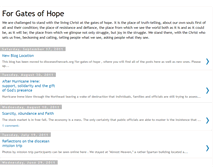 Tablet Screenshot of forgatesofhope.blogspot.com