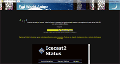 Desktop Screenshot of fanworldanime.blogspot.com