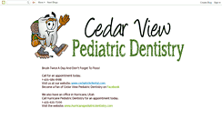 Desktop Screenshot of cedarviewpediatricdentistry.blogspot.com