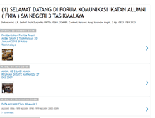 Tablet Screenshot of fkia-sman3-tasikmalaya.blogspot.com