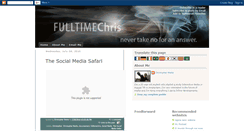 Desktop Screenshot of fulltimechris.blogspot.com