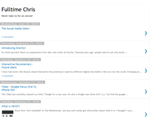 Tablet Screenshot of fulltimechris.blogspot.com