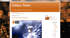 Desktop Screenshot of galaxyswan.blogspot.com
