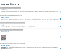 Tablet Screenshot of lengvaeitizemyn.blogspot.com