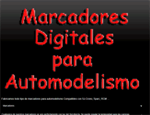 Tablet Screenshot of marcadoresdigitales.blogspot.com