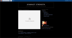 Desktop Screenshot of gymnaststrength.blogspot.com