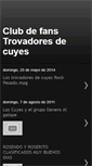 Mobile Screenshot of clubdefanstrovadoresdecuyes.blogspot.com