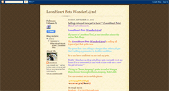 Desktop Screenshot of leonwonderland.blogspot.com