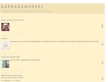 Tablet Screenshot of barbaramunsel.blogspot.com
