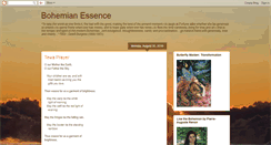 Desktop Screenshot of bohemianessence.blogspot.com