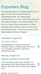 Mobile Screenshot of exportersblog.blogspot.com