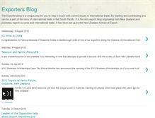 Tablet Screenshot of exportersblog.blogspot.com