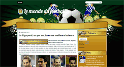 Desktop Screenshot of lemonde-du-football.blogspot.com