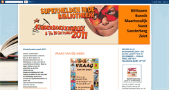Desktop Screenshot of debibliotheekjeugdbilthovensoestzeist.blogspot.com