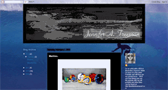 Desktop Screenshot of jenniferfreemanart.blogspot.com