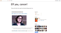 Desktop Screenshot of fucancer.blogspot.com