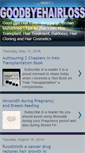 Mobile Screenshot of goodbyehairloss.blogspot.com