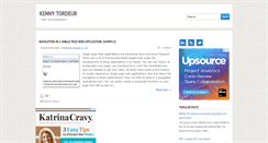 Desktop Screenshot of kennytordeur.blogspot.com
