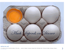 Tablet Screenshot of eatnymuchdependsondinner.blogspot.com