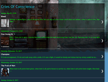 Tablet Screenshot of criesofconscience.blogspot.com