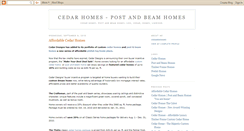 Desktop Screenshot of cedar-homes.blogspot.com