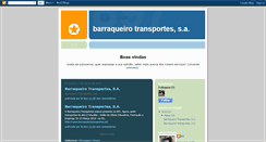 Desktop Screenshot of barraqueirotransportes.blogspot.com
