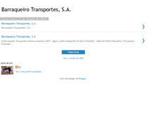 Tablet Screenshot of barraqueirotransportes.blogspot.com