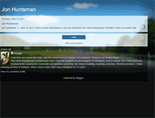 Tablet Screenshot of jonhuntsmangh.blogspot.com