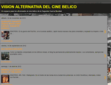 Tablet Screenshot of cinebelicoalternativo.blogspot.com