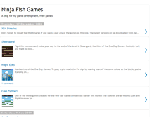 Tablet Screenshot of ninjafishgames.blogspot.com