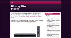 Desktop Screenshot of e-bluraydiscplayer.blogspot.com