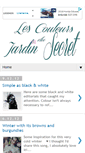 Mobile Screenshot of lescouleursdujardinsecret.blogspot.com