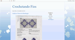 Desktop Screenshot of crocheteandofios.blogspot.com