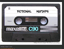 Tablet Screenshot of fictionalmixtape.blogspot.com