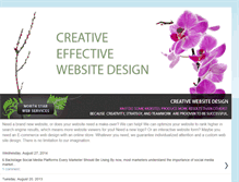 Tablet Screenshot of northstarwebservices.blogspot.com