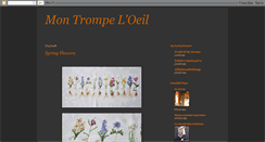 Desktop Screenshot of montrompeloeil.blogspot.com