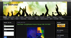 Desktop Screenshot of livebootlegconcert.blogspot.com