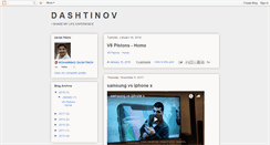 Desktop Screenshot of dashtinov.blogspot.com